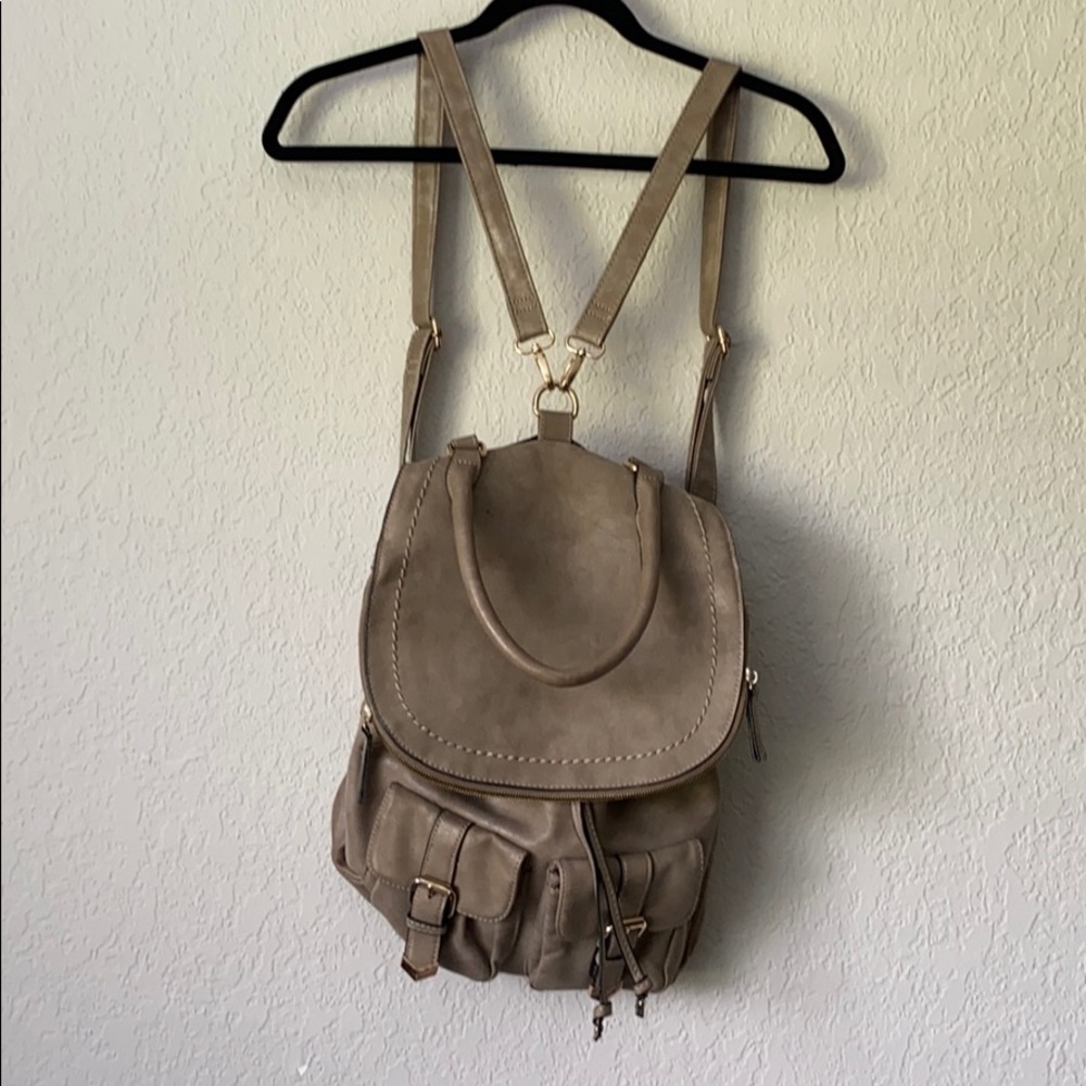 Aldo Beige Backpack